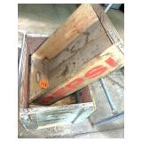 Wood Pepsi Crate & Other Crate