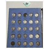 (73) Mercury Silver Dime Book (Including Rare...