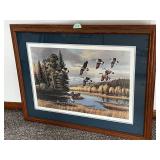Charles Pearson Canadian Geese Framed/Numbered...