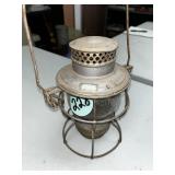 Omaha Railroad Lantern w/C&NW Marked Globe