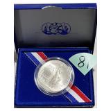 1986 Ellis Island Uncirculated Silver Dollar