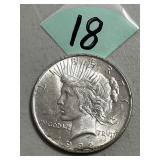 1922 Peace Silver Dollar
