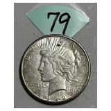 1922S Peace Silver Dollar