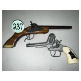 Hubley Cap Pistol & Toy Pistol
