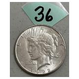 1922S Peace Silver Dollar