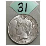 1922 Peace Silver Dollar