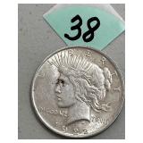 1922 Peace Silver Dollar
