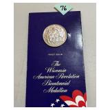 Wisconsin 1 Ounce Sterling Silver Medallion