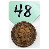 1908S Indian Head Penny