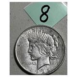 1922 D Peace Silver Dollar