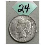 1922 D Peace Silver Dollar
