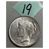 1922 Peace Silver Dollar