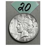1922 Peace Silver Dollar