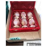 (6) Heavy Glass Cordials