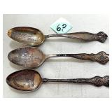 (3) Sterling Silver Spoons