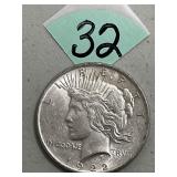 1922 Peace Silver Dollar