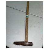 Marked Railroad Rail Splitter