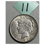 1922 D Peace Silver Dollar