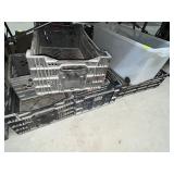 Assorted Plastic Trays & Tote