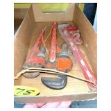 (3) Pipe Wrenches