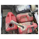 (3) Small Gas Cans