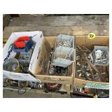 (6) Boxes of Bolts & Hardware