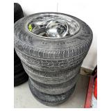 Set of 4 15 Inch 205/65 R15 Tires