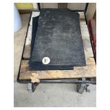 Rubber Mats & Rolling Shop Cart