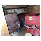 (3) Pails w/Tool Belts