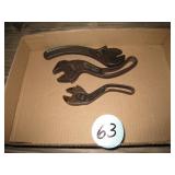 Westcott, Bullock, Billing & Spencer Wrenches