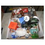 (2) Boxes Hen on Nest, Salt & Pepper Shakers &...