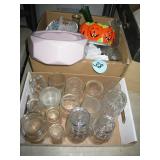 (2) Boxes Vases, Planters & Misc. Glassware