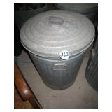 Heavy Duty Metal Garbage Can