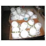 (2) Boxes Pyrex Cups