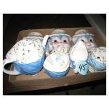 Vintage Lefton Miss Priss Tea Set