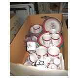 Royal Seasons Stoneware China Set