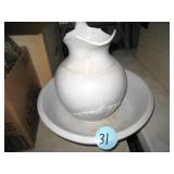 Ironstone China Pitcher & Bowl Set