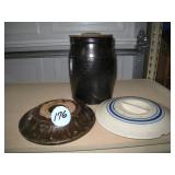 Small Crock & Lids