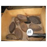 (10) Assorted Irons