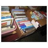 (5) Boxes Assorted Books