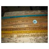 (20) Collector Yard Sticks