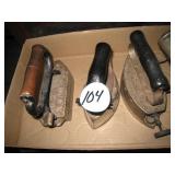 (4) Antique Sad Irons