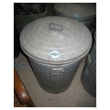 Heavy Duty Metal Garbage Can