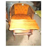 Magazine Table & Drum Chair