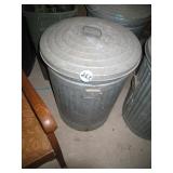 Heavy Duty Metal Garbage Can