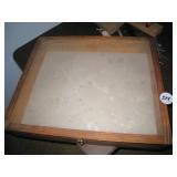 21 Inch x 25 Inch Glass Top Display Case