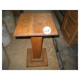 25 Inch Wood Pedestal Plant Stand
