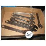 (7) Adjustable Wrenches Including Crescent &...