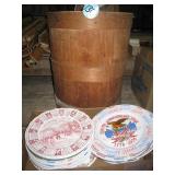 Cheese Box & Collector Plates