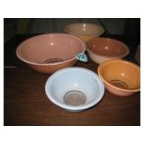 5 Piece Pyrex Bowl Set